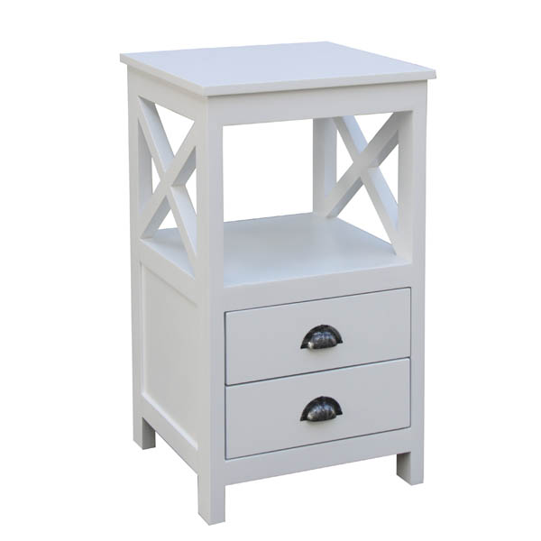 white nightstand